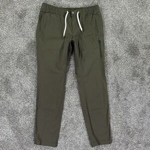 Vuori Ripstop Pants Mens XL Olive Green Climbing Outdoors Hiking V412 Athleisure